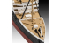 Revell maquette bateau 05497 R.M.S TITANIC CLICK SYSTEM à encliqueter, pré-peinte 1/600