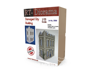 RT-Diorama 35198 Bâtiment urbain endommagé 1/35