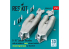 ResKit avion RSU48-0423 Nacelles B-1B prises d'air et tuyères d'échappement précoces kit Revell impression 3D 1/48