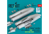 ResKit avion RSU48-0424 Nacelles B-1B prises d'air et tuyères d'échappement précoces kit Revell impression 3D 1/48