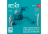 ResKit Figurine RSF48-0092 Conducteur aviateurs modernes MHU-83 D/E chariot élévateur position de chargement SUPÉRIEURE 1/48