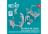 ResKit Figurine RSF48-0162 Plateforme maintenance moteur PBY-5/5A/OA-10A Catalina équipe de service kit Revell Hasegawa 1/48
