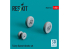 ResKit avion RS48-0536 Ensemble de roues Fairey Gannet (imprimé en 3D 1/48