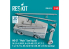 ResKit kit RSK48-0025 Tracteur de remorquage MD-3T « Mule » kit de modèle imprimé en 3D 1/48