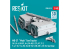 ResKit kit RSK48-0025 Tracteur de remorquage MD-3T « Mule » kit de modèle imprimé en 3D 1/48