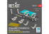 ResKit kit RSK48-0010 Transporteur de munitions MHU-191/M AERO 21A US NAVY et adaptateurs de bombes Flotte de porte-avions 1/48