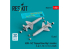 ResKit kit RS48-0517 AGM-142 "Popeye/Have Nap" missiles 2 pcs imprimé en 3D 1/48