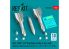 ResKit kit RS48-0540 GBU-15V1, 2/B "Big Wing" bombes 2 pièces avec pod de liaison de données AN/AXQ-14 1/48