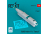 ResKit avion RSU48-0369 Nacelle TARPS pour F-14 « Tomcat » 1 pièce imprimée en 3D 1/48