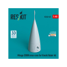 ResKit avion RSU48-0405 C&ocirc;ne de nez Mirage 2000N pour kit Kinetic/Italeri imprim&eacute; en 3D 1/48
