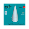 ResKit avion RSU48-0289 C&ocirc;ne de nez du Mirage 2000D pour kit Kinetic/Italeri imprim&eacute; en 3D 1/48