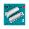 ResKit avion RSU48-0367 Prises d'air Su-27, Su-27UB, 30 et 35 pour kit GWH imprim&eacute;es en 3D 1/48