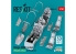 ResKit avion RSU48-0459 Cockpit du Mirage 2000B, édition détaillée pour kit Kinetic imprimé en 3D 1/48