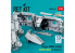 ResKit avion RSU48-0459 Cockpit du Mirage 2000B, édition détaillée pour kit Kinetic imprimé en 3D 1/48