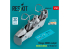 ResKit avion RSU48-0459 Cockpit du Mirage 2000B, édition détaillée pour kit Kinetic imprimé en 3D 1/48