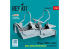 ResKit avion RSU48-0374 Cockpit Mirage 2000B édition de base avec décalcomanies 3D pour kit Kinetic imprimé en 3D 1/48