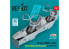 ResKit avion RSU48-0375 Cockpit Mirage 2000N édition de base avec décalcomanies 3D pour kit Kinetic imprimé en 3D 1/48