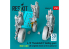 ResKit avion RSU48-0497 Trains d'atterrissage A-10 Thunderbolt II Early &amp; Late roues lestées kit Academy imprimé en 3D 1/48