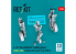 ResKit avion RSU48-0540 Trains d'atterrissage A-10 Thunderbolt II Early &amp; Late avec roues pour kit GWH imprimé en 3D 1/48