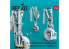 ResKit avion RSU48-0546 Trains d'atterrissage A-10 Thunderbolt II Early &amp; Late avec roues pour kit HobbyBoss imprimé en 3D 1/48