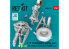 ResKit avion RSU48-0544 Trains d'atterrissage A-10 Thunderbolt II Early &amp; Late roues lestées kit HobbyBoss imprimé en 3D 1/48
