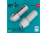 ResKit avion RSU48-0521 Tuyères d'échappement F/A-18 Super Hornet type 2 pour kit Meng imprimées en 3D 1/48