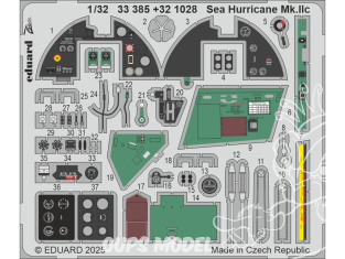 Eduard photodécoupe avion 33385 Zoom amélioration Sea Hurricane Mk.IIc Revell 1/32