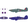 Eduard Express Mask JX343 Sea Hurricane Mk.IIc Marquage et insigne national Revell 1/32