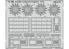 Eduard photodecoupe avion 73860 Cockpit &amp; Moteurs B-24D Airfix 1/72