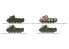 DAS WERK maquette militaire DW35036 Raketenjagdpanzer Jaguar 2 1/35