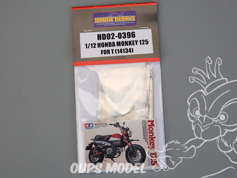 Hobby Design amélioration HD02-0396 Honda Monkey 125 Tamiya 1/12