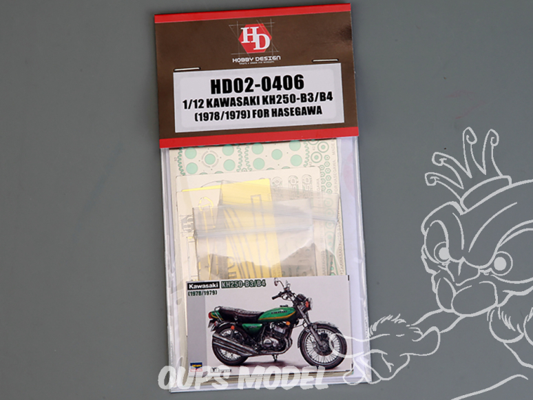 Hobby Design amélioration HD02-0406 Kawasaki KH250-B3/B4 (1978/1979) Hasegawa 1/12