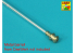 Aber 16L11N Frein de bouche pour canon 7,5cm Pzkpfw.IV Ausf. H &amp; J 1/16