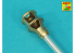 Aber 16L11N Frein de bouche pour canon 7,5cm Pzkpfw.IV Ausf. H &amp; J 1/16