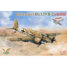 Takom maquette avion 48001 Henschel Hs 129 B-2 avec int&eacute;rieur 1/48