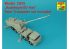 Aber 35L350 Canon 152mm 2A88 SPH Russe 2S35-1 Koalistsiya-SV kit Trumpeter et Svezda 1/35