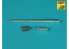 Aber 35L347 Canon 152mm 2A64 SPH Russe 2S19 MSTA-S kit Trumpeter et Svezda 1/35