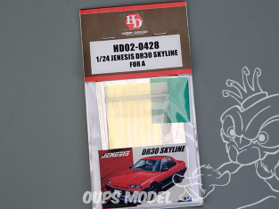 Hobby Design amélioration HD02-0428 Jenesis DR30 Nissan Skyline Aoshima 1/24