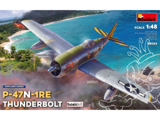 Mini Art maquette avion 48064 P-47N-1RE THUNDERBOLT. BASIC KIT 1/48