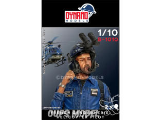 Dynamo models buste B-1010 Pilote d'hélicoptère Gendarmerie Française 1/10