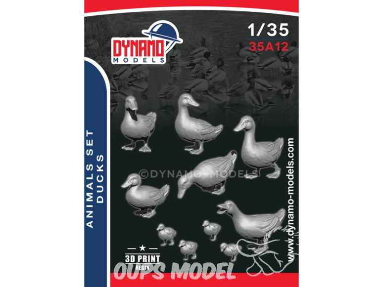 Dynamo models figurine 35A12 Canards 1/35