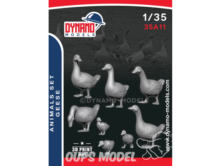Dynamo models figurine 35A11 Oies 1/35