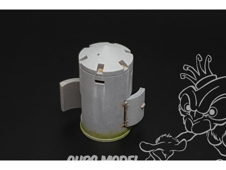 Hauler accessoires diorama HLH72145 Cellule de protection contre les éclats, bunker individuel 1/72
