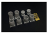 Brengun moteur avion BRL72290 Tuyère pour moteur GE F404 du F/A-18 A/B/C/D Hornet 1/72
