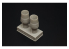 Brengun moteur avion BRL72290 Tuyère pour moteur GE F404 du F/A-18 A/B/C/D Hornet 1/72