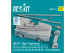 ResKit kit RSK32-0024 Tracteur de remorquage MD-3T « Mule » kit de modèle imprimé en 3D 1/32