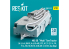 ResKit kit RSK48-0023 Tracteur de remorquage MD-3B « Mule » kit de modèle imprimé en 3D 1/32