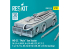 ResKit kit RSK32-0025 Tracteur de remorquage MD-3T « Mule » kit de modèle imprimé en 3D 1/32