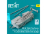 ResKit kit RSK48-0015 Tracteur de remorquage MD-3A « Mule » kit de modèle imprimé en 3D 1/48