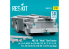 ResKit kit RSK48-0015 Tracteur de remorquage MD-3A « Mule » kit de modèle imprimé en 3D 1/48